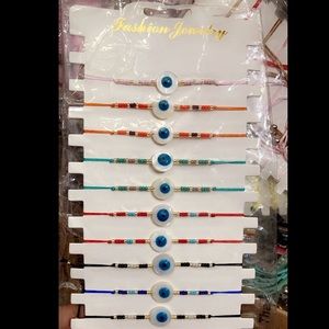 10pc evil eye protection 🧿 bracelets!!